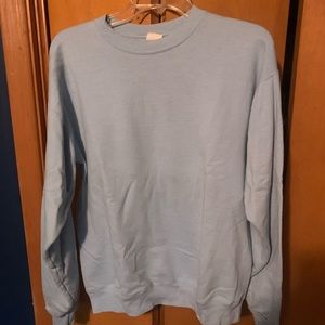 Baby Blue Hanes Crewneck